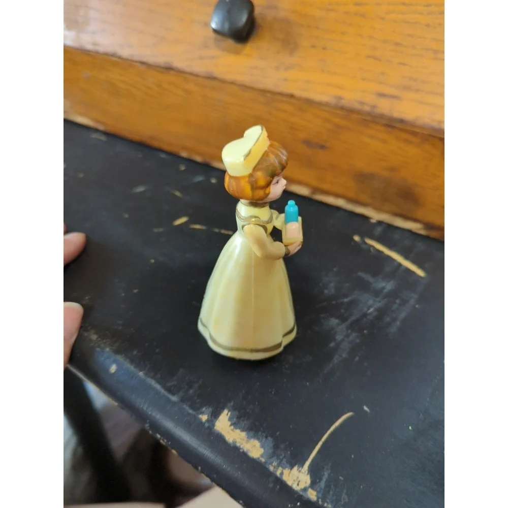 Vintage Wilton Nurse Cake Topper Figure Hard Plastic 4